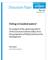 Fishing in troubled waters? An analysis of the upcoming reform of the common fisheries policy from the perspective of policy coherence for development