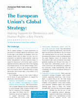 The European Union’s Global Strategy: making support for democracy and human rights a key priority