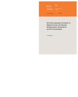 Entwicklungszusammenarbeit im Gesamtkontext der Deutsch-Brasilianischen Kooperation: eine Portfolioanalyse Entwicklungszusammenarbeit im Gesamtkontext der Deutsch-Brasilianischen Kooperation: eine Portfolioanalyse