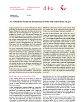 Der afrikanische Peer Review-Mechanismus (APRM) – wie weitreichend, wie gut?