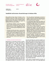 Staatlichkeit und Governance: Herausforderungen in Subsahara-Afrika