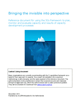 Bringing the invisible into perspective: reference paper for using the 5Cs framework to plan, monitor and evaluate capacity and results of capacity development processes