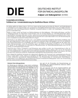 Gemeindeentwicklung - Schlüssel zur Armutsminderung im ländlichen Raum Afrikas