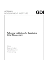 Reforming institutions for sustainable water management