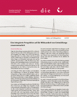Eine integrierte Perspektive auf die Wirksamkeit von Entwicklungszusammenarbeit
