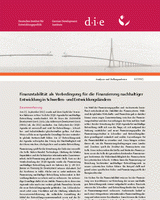 Finanzstabilität als Vorbedingung für die Finanzierung nachhaltiger Entwicklung in Schwellen- und Entwicklungsländern