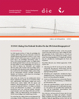 ECOSOC-Dialog: eine föderale Struktur für das VN-Entwicklungssystem?