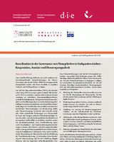 Koordination in der Governance von Flussgebieten in Südspanien stärken: Kooperation, Anreize und Überzeugungsarbeit