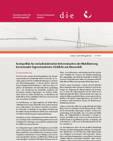 Soziopolitische und administrative Determinanten der Mobilisierung kommunaler Eigeneinnahmen: Einblicke aus Mosambik