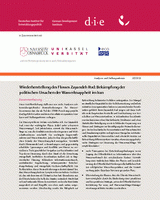 Wiederherstellung des Flusses Zayandeh Rud: Bekämpfung der politischen Ursachen der Wasserknappheit im Iran