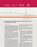 Post-2015: warum ist der Wasser-Energie-Land-Nexus für die künftige Entwicklungsagenda wichtig?