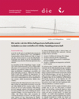 Wie weiter mit den Wirtschaftspartnerschaftsabkommen? Gedanken zu einer vertieften EU-Afrika-Handelspartnerschaft