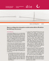 Wege zur erfolgreichen Integration sozialverantwortlicher öffentlicher Beschaffung in Kommunen