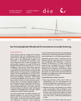 Das Potenzial globaler Klimafonds für Investitionen in soziale Sicherung