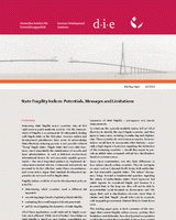 State fragility indices: potentials, messages and limitations