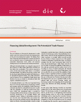 Financing global development: The potential of trade finance