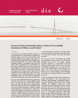 Access to environmental information: a driver of accountable governance in Morocco and Tunisia?