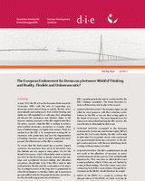 The European endowment for democracy between wishful thinking and reality: flexible and unbureaucratic?
