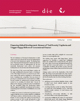 Financing global development: Beware of ‘end poverty’ euphoria and trigger-happy reform of concessional finance