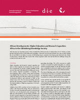 African Developments: higher education and research capacities: Africa in the globalising knowledge society