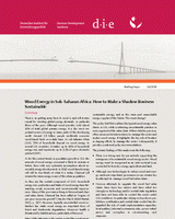 Wood energy in sub-Saharan Africa: how to make a shadow business sustainable
