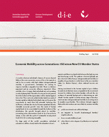 Economic mobility across generations: old versus new EU member states