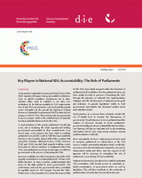 Key players in national SDG accountability: the role of parliaments
