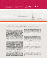 Post-2015: the international battle against tax fraud and evasion