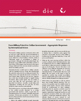 From military putsch to civilian government: appropriate responses by international actors