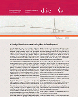 Is foreign direct investment losing clout in development?