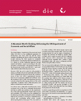 A mountain worth climbing: reforming the UN Department of Economic and Social Affairs