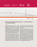 The future of European development finance – institutional reforms for sustainable solutions