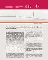 Priorities for a development-friendly EU Carbon Border Adjustment Mechanism (CBAM)