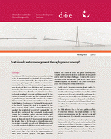 Sustainable water management through green economy?