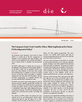 The European Union Trust Fund for Africa: what implications for future EU development policy?