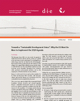 Towards a “Sustainable Development Union”: why the EU must do more to implement the 2030 Agenda
