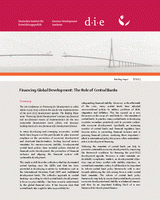 Financing global development: The role of central banks