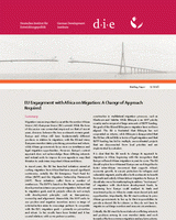 EU engagement with Africa on migration: a change of approach required