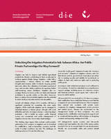 Unlocking the irrigation potential in sub-Saharan Africa: are public-private partnerships the way forward?