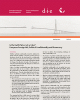 Is the Earth flat or is it a cube? European foreign aid, political conditionality and democracy