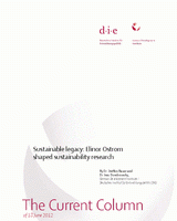 Sustainable legacy: Elinor Ostrom shaped sustainability research