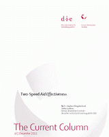 Two-speed aid effectiveness
