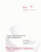 Peace in the world: what can the EU really achieve?