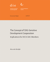 The concept of SDG-sensitive development cooperation: implications for OECD-DAC members