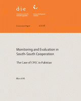 Monitoring and evaluation in South-South Cooperation: the case of CPEC in Pakistan