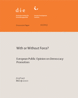 With or without force? European public opinion on democracy promotion