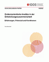 Evidenzorientierte Ansätze in der Entwicklungszusammenarbeit: Erfahrungen, Potenziale und Kernthemen