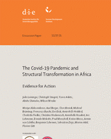 The COVID-19 pandemic and structural transformation in Africa: evidence for action