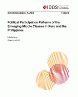 Political participation patterns of the emerging middle classes in Peru and the Philippines