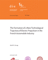 The formation of a new technological trajectory of electric propulsion in the French automobile industry